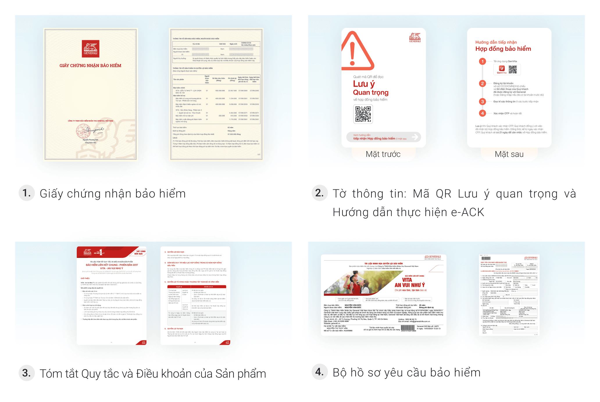 Generali Việt Nam tự hào giới thiệu bộ Hợp đồng Bảo hiểm phiên bản thân thiện với môi trường.